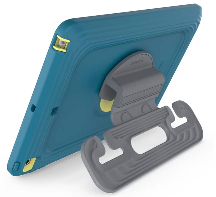 OtterBox - Refurbished Excellent - Kids' Easy Grab iPad 8th/7th Gen Case - Galaxy Runner - Green