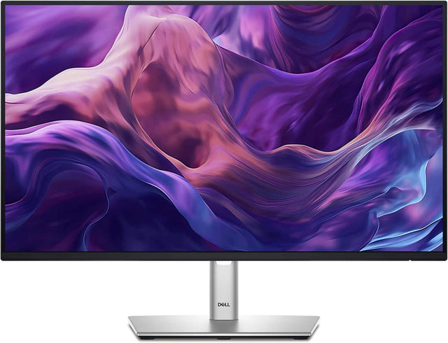 Front. Dell - P2425H 24" Full HD (1920x1080) PC Display, 100Hz, IPS, 5ms, 99% sRGB, USB-C, DisplayPort, HDMI - Black.