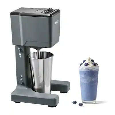 VEVOR - Milkshake Maker, 150W Milk Shake Maker Mixer, Single Head Drink Mixer Blender Machine, Dual-Speed Adjustment Milkshake