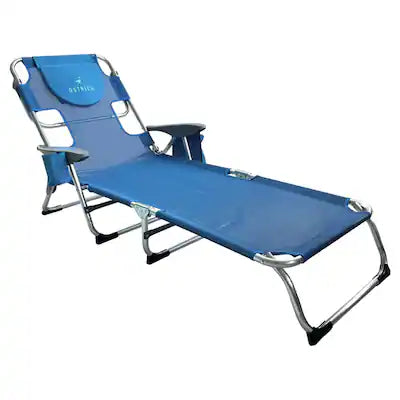 Ostrich - The Margate Chaise Lounge, Facedown Beach Pool Tanning Chair