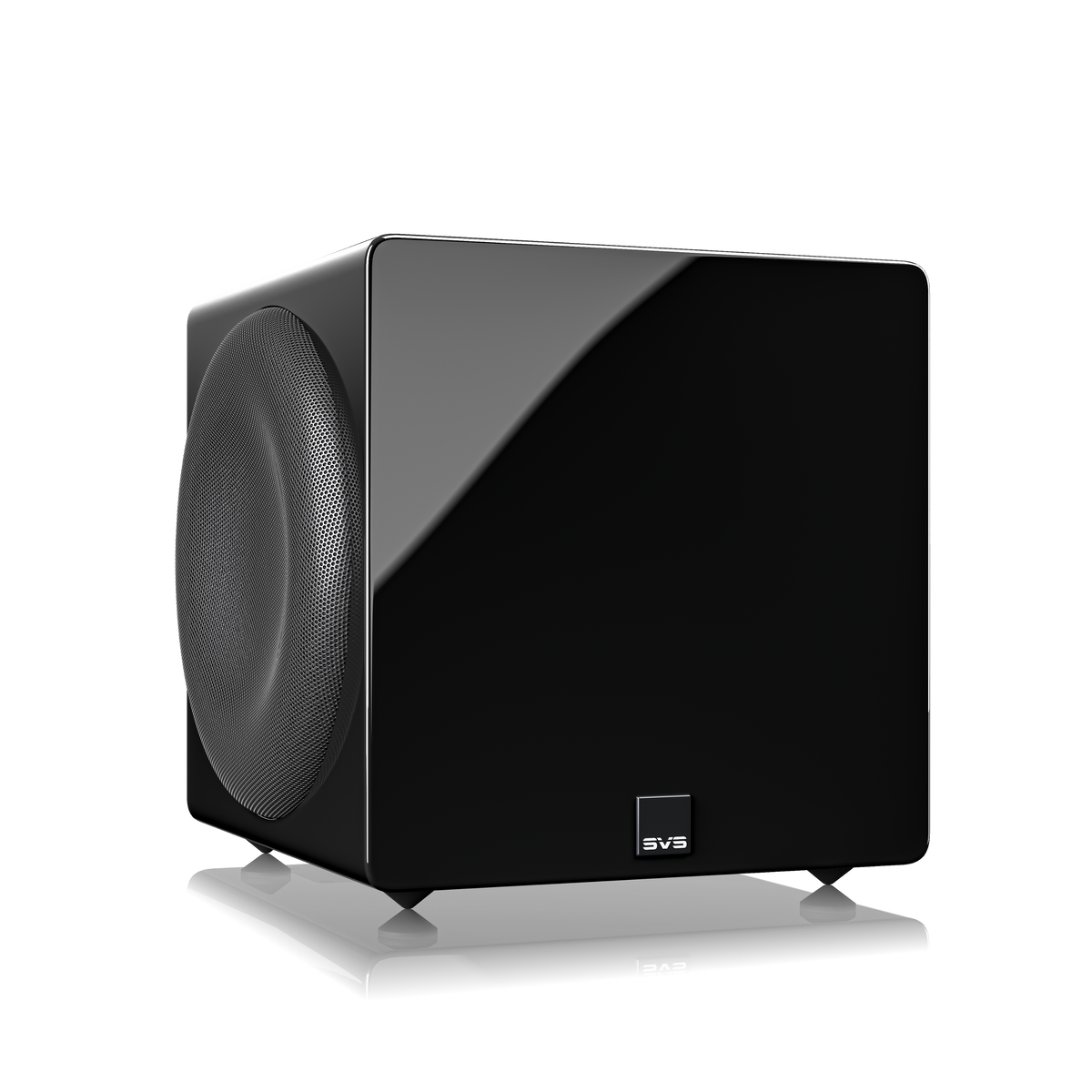 SVS - 3000 Micro R|Evolution Dual 9" Drivers 1,200 W Powered Micro Subwoofer - Piano Gloss Black