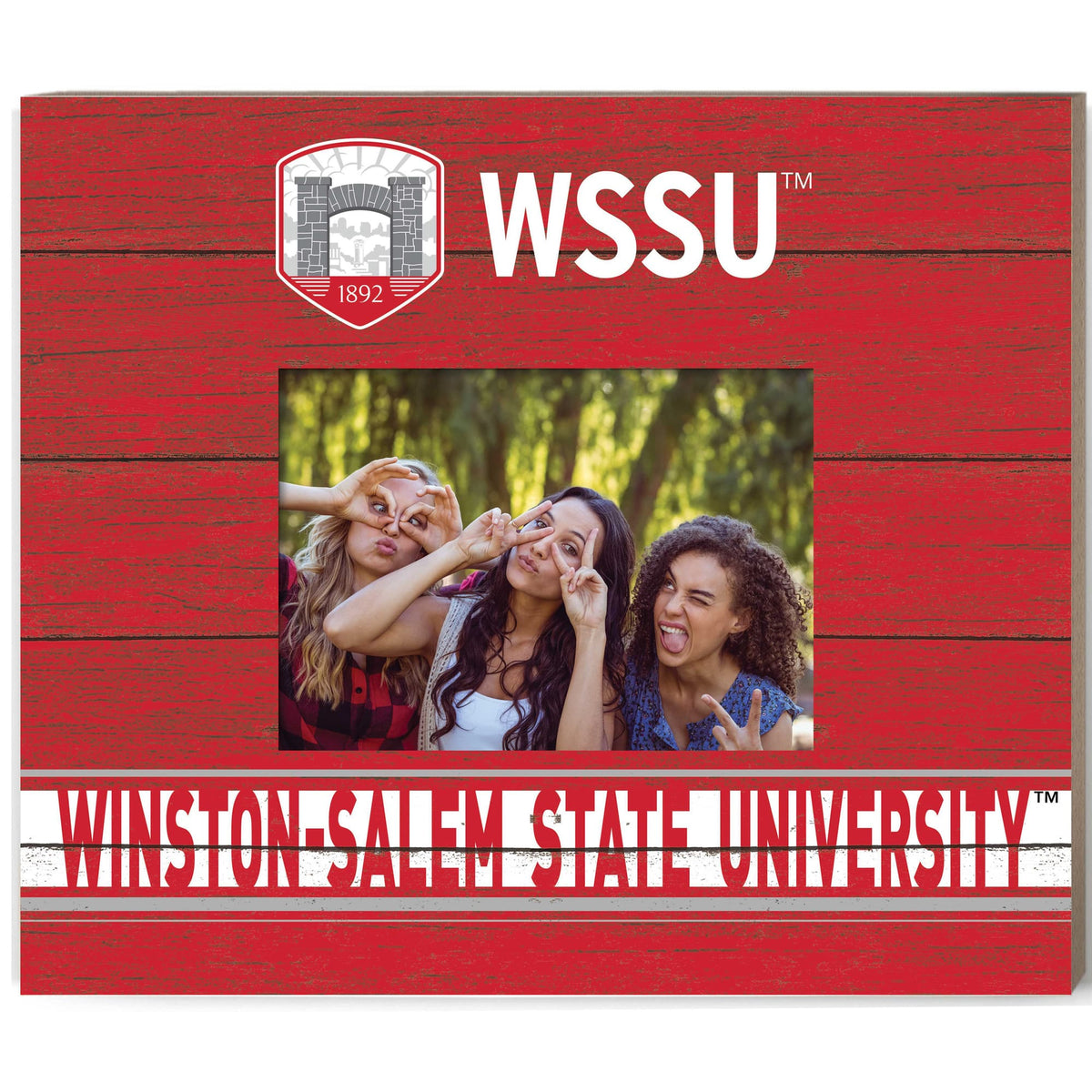 Jardine - Winston-Salem State Rams 11'' x 13'' Team Spirit Picture Frame - Red