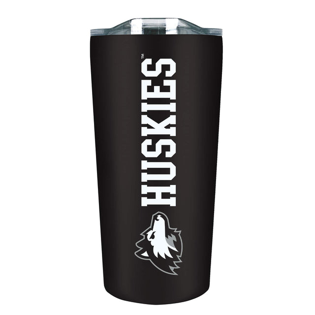 Front. The Fanatic Group - Northern Illinois Huskies 18oz. Stainless Steel Soft Touch Tumbler - Multicolor.
