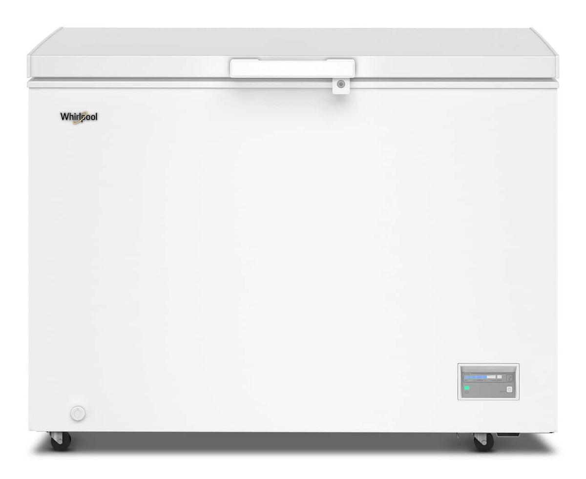 Whirlpool - 11 cu. ft. Chest Freezer with 2 Storage Baskets - White