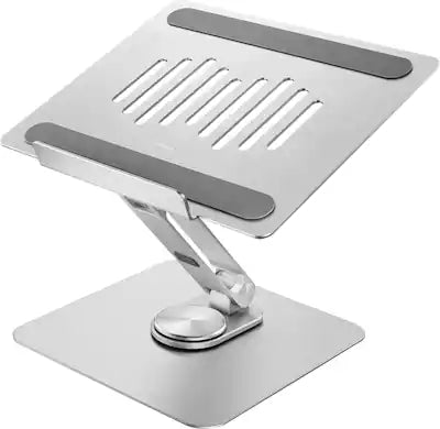 Insignia™ - Laptop Stand with Adjustable Height and Angle for Laptops up to 17” Wide