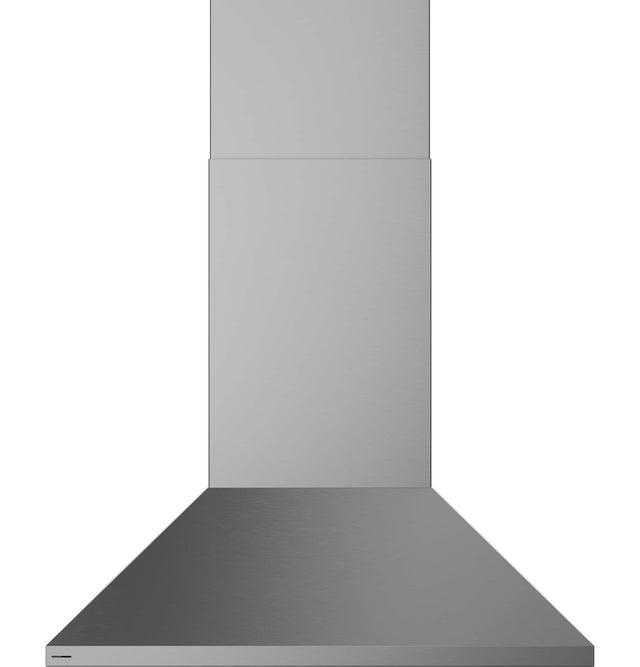 Front. Monogram - 36" Convertible Range Hood - Stainless Steel.