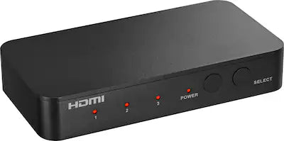 Insignia™ - HDMI 3-Port Switch with 4K HDR Inputs