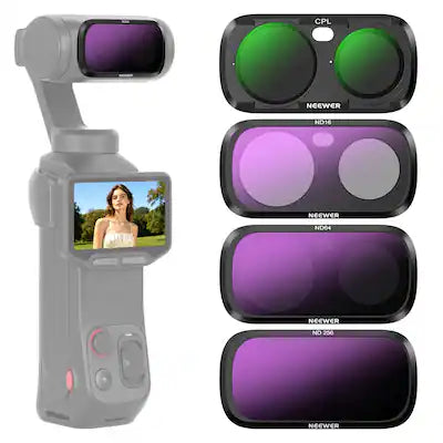 Neewer - CPL + ND16/64/256 4-Pack for Insta360 Luna Ultra
