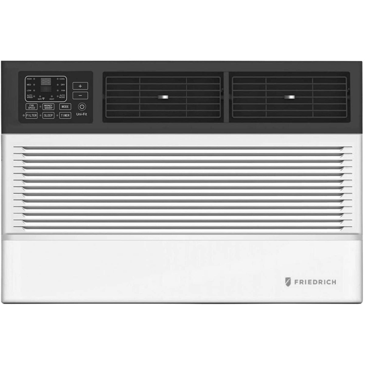 Friedrich - Uni-Fit Smart 12,000 BTU 550 Sq Ft In Wall Air Conditioner with Remote - White