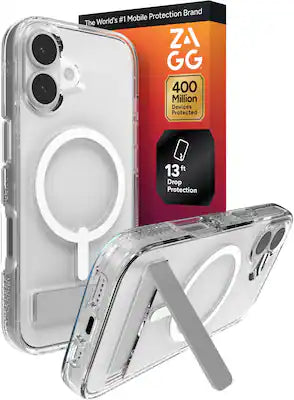 ZAGG - Crystal Palace Snap MagSafe Compatible Case w/ Kickstand for Apple iPhone 17