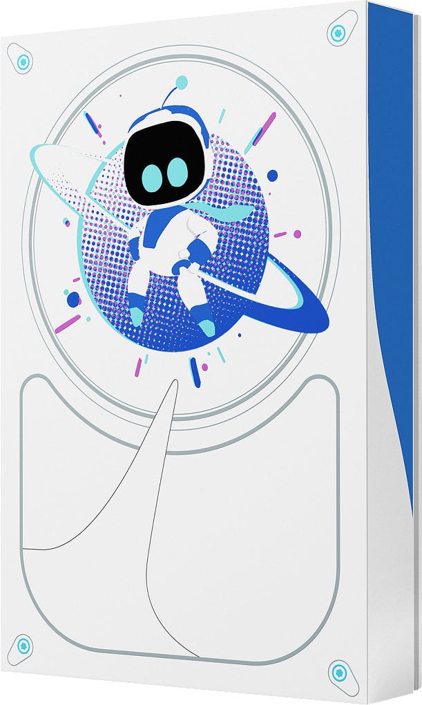 Front. Seagate - Astro Bot Limited Edition Game Drive for PlayStation 5TB External USB 3.2 Gen 1 Portable Hard Drive - White.