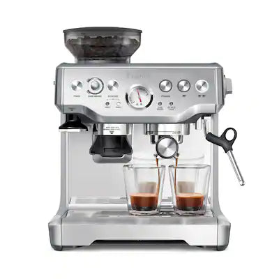 Breville - the Barista Express Espresso Machine with 15 bars of pressure, Milk Frother and integrated grinder