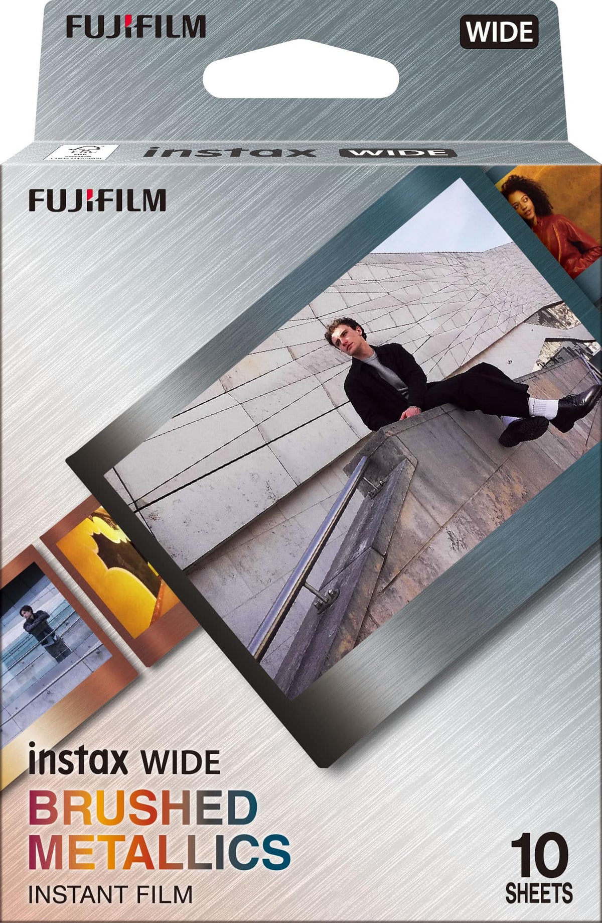 Fujifilm - instax WIDE Brushed Metallics Instant Film