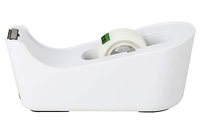 Scotch - C18 Desktop Dispenser, 1" Core - White