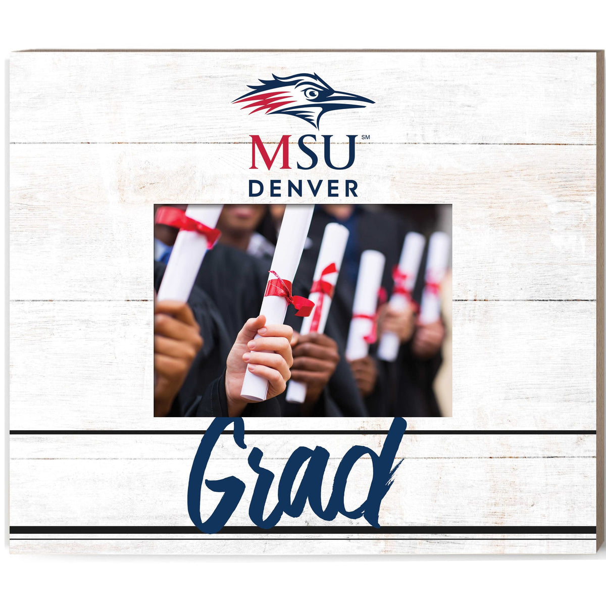 Jardine - MSU Denver Roadrunners 11'' x 13'' Grad Picture Frame - White
