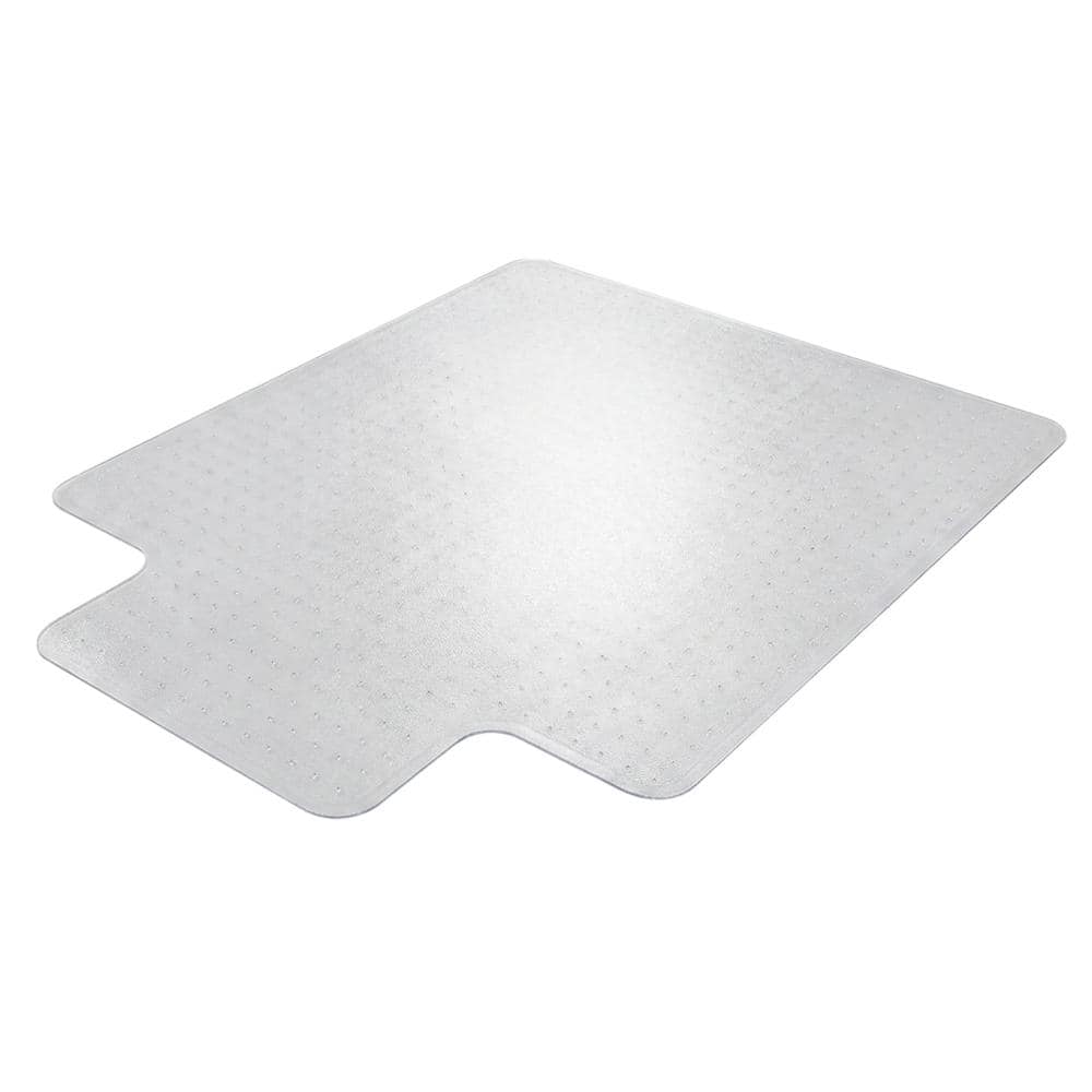 Floortex - Vinyl Rectangular Chair Mat for Carpets up to 3/8" - 48" x 60" - Clear