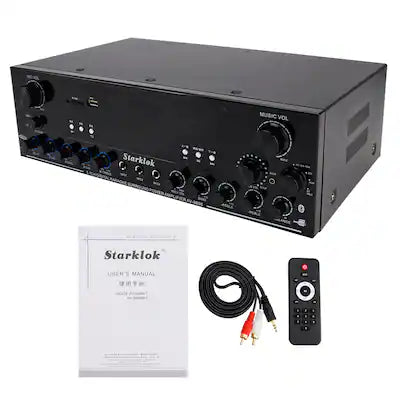 Topteng - 3000W Peak 5.1 Channel Home Theater Amplifier - HiFi Audio Receiver with Subwoofer, Bluetooth 5.0, for Home Theater
