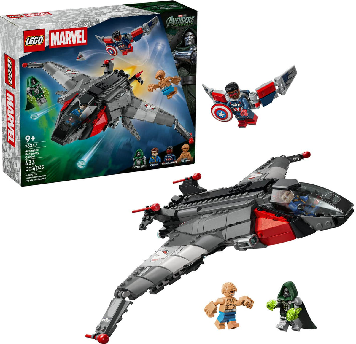 LEGO - Marvel Avengers: Doomsday Quinjet 76347