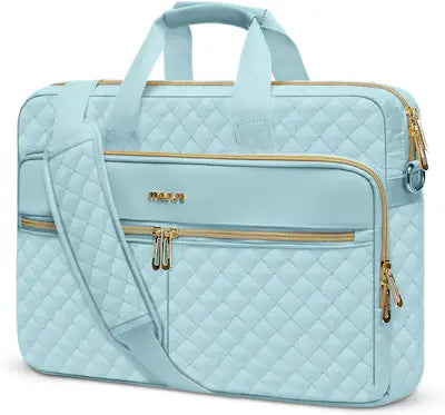mosiso - Laptop Briefcase Messenger 15-16 Inch, Laptop Bag with Shoulder Strap for MacBook Pro 16/Air 15 & 15.6" PC & Laptops