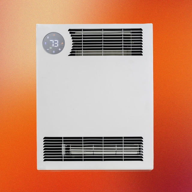 Front. Heat Storm - 3000 Watt Electric In-Wall Heater with WIFI - White.