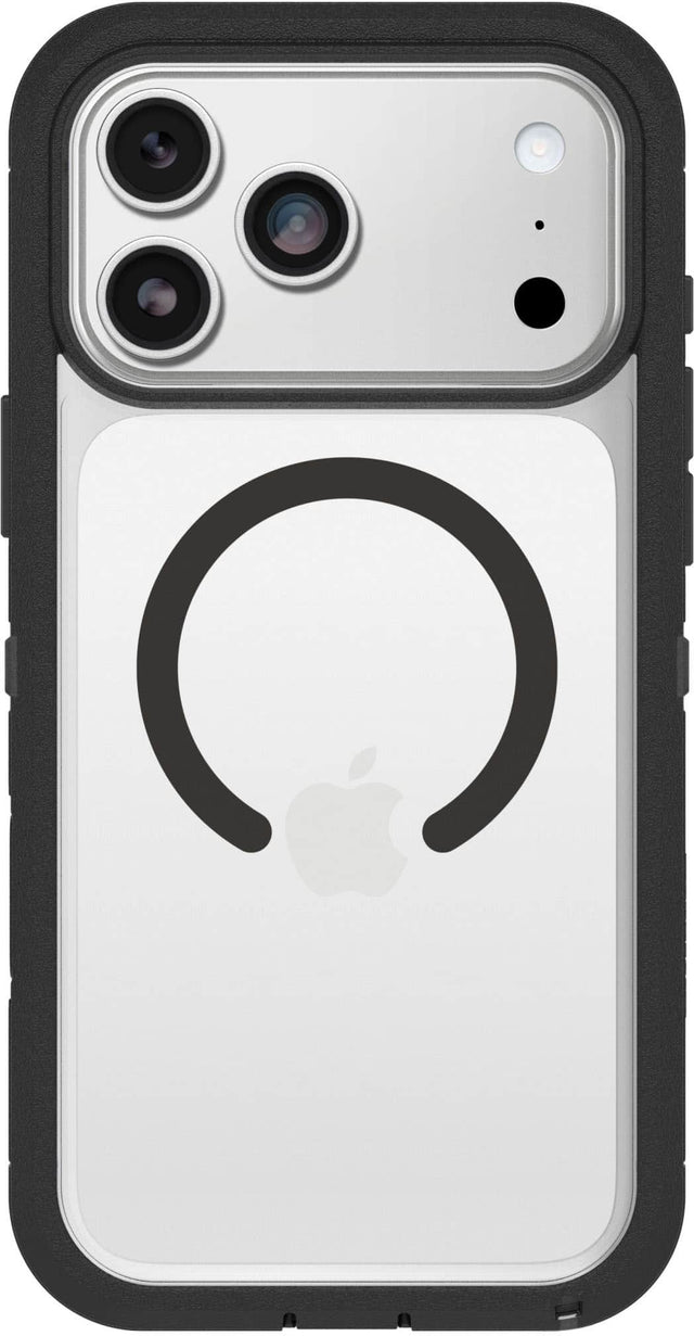 Front. OtterBox - Defender Series Pro XT Hard Shell for Apple iPhone 18 Pro Max and Apple iPhone 17 Pro Max - Dark Side.