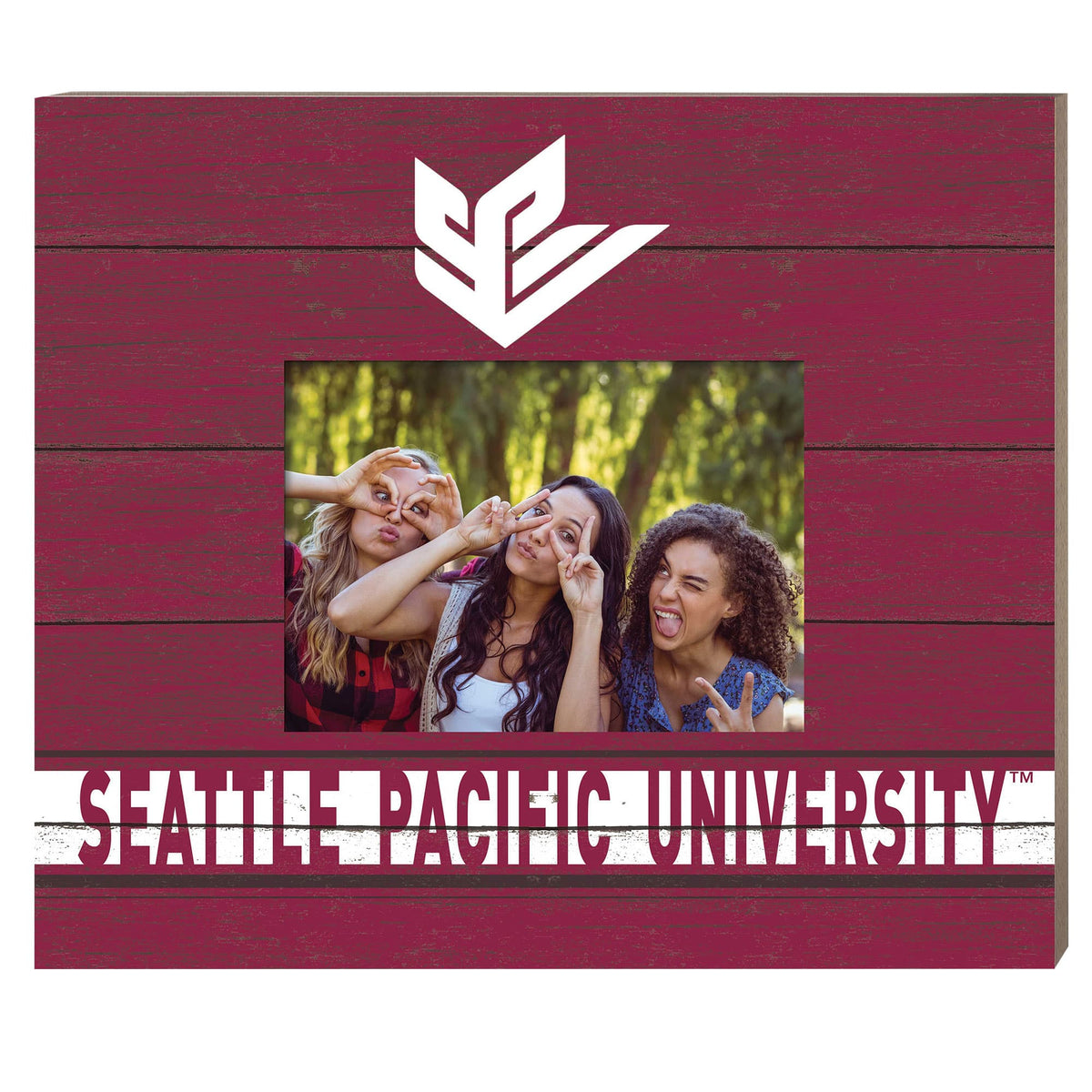 Jardine - Seattle Pacific Falcons 11" x 13" Team Spirit Scholastic Picture Frame - Maroon