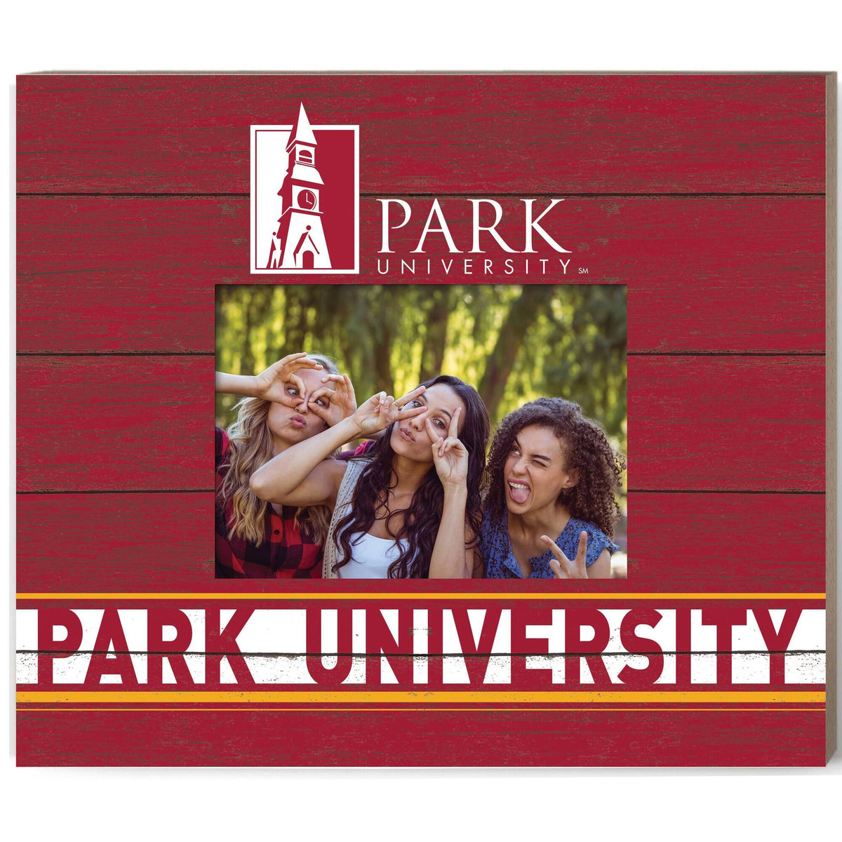 Jardine - Park Pirates 11" x 13" Team Spirit Scholastic Picture Frame - Red