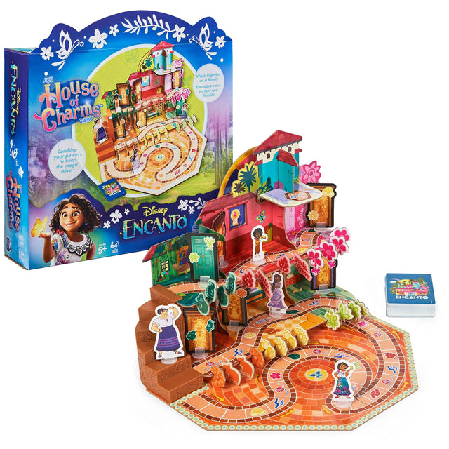 Work together as a family!  
Jeu House of Charms Game  
Combine your powers to keep the magic alive!  
ENCANTO Disney  
5+