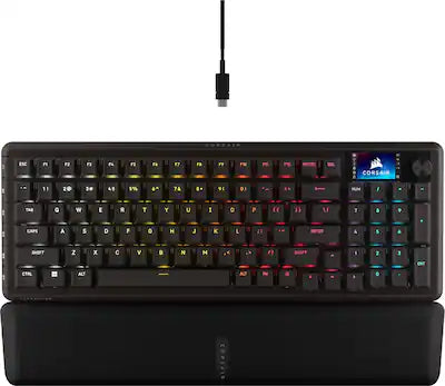 CORSAIR - VANGUARD PRO 96 RGB Wired Magnetic Hall Effect MGX Linear 96% Gaming Keyboard with FlashTap SOCD + Rapid Trigger