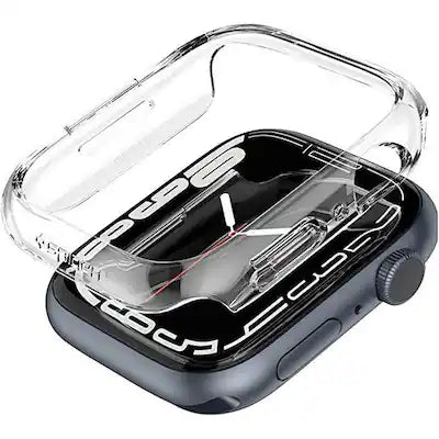 Entronix - Protective Case for Apple Watch Series 6, 5, 4, and SE (40mm) with Built-In Screen Protector