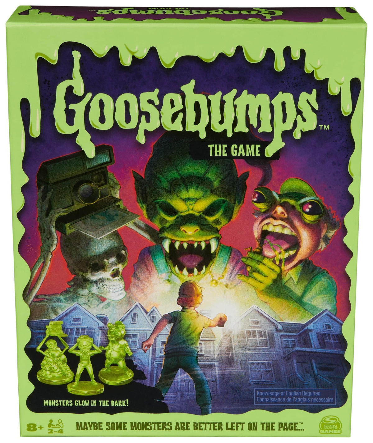 SpinMaster Games - Goosebumps The Game, Scary Monster Board Game for Kids & Families, Cooperative Play, Ages 8+ - Multicolor