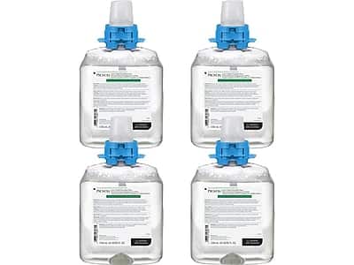 Front. PROVON - Foaming Hand Soap Refill for FMX12 Dispenser, 1250 ml., 4/Carton - Clear.