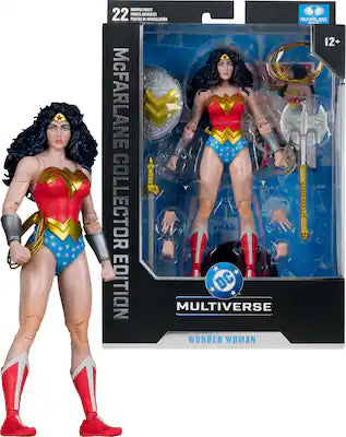 McFarlane Toys - DC Multiverse Wonder Woman (DC Classic) 7.4" Deluxe Action Figure - McFarlane Collector Edition #61