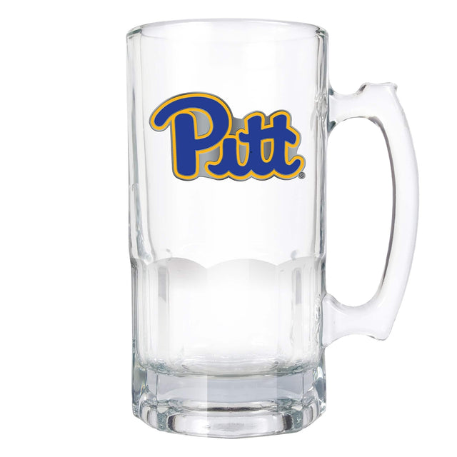 Front. Great American Products - Pitt Panthers 32oz. Macho Mug with Handle - Multicolor.