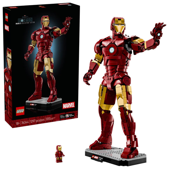 INFINITY
IRON MAN
MARK 3 COLLECTORS EDITION
LEGO 10872
1297 pcs/pzs
18+