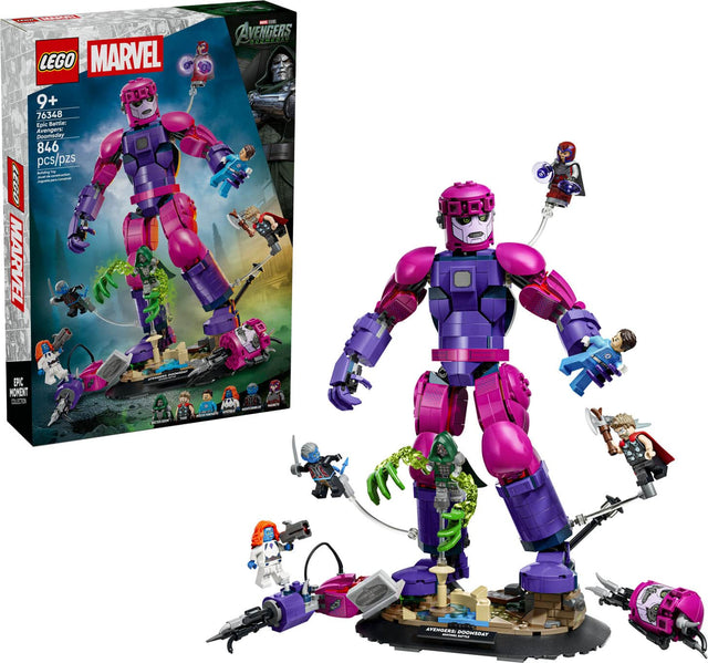 LEGO MARVEL 9+ 76348 Avengers: Doomsday 846 pcs/pzs  
LEGO MARVEL AVENGERS  
AVENGERS DOOMSDAY