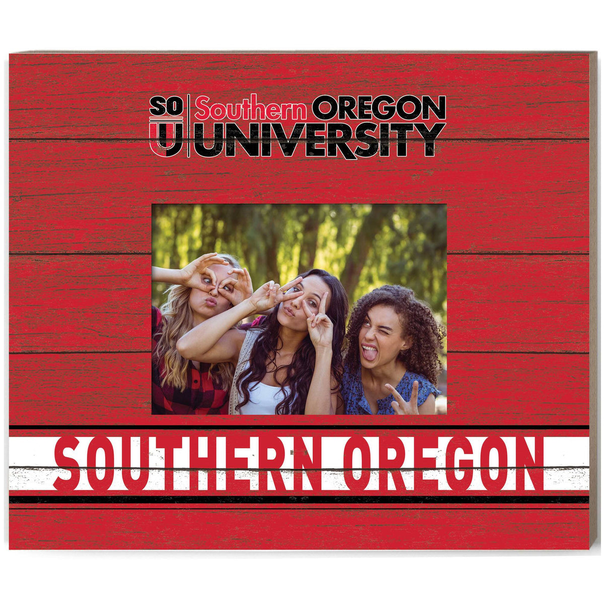 Jardine - Southern Oregon Raiders 11" x 13" Team Spirit Scholastic Picture Frame - Red