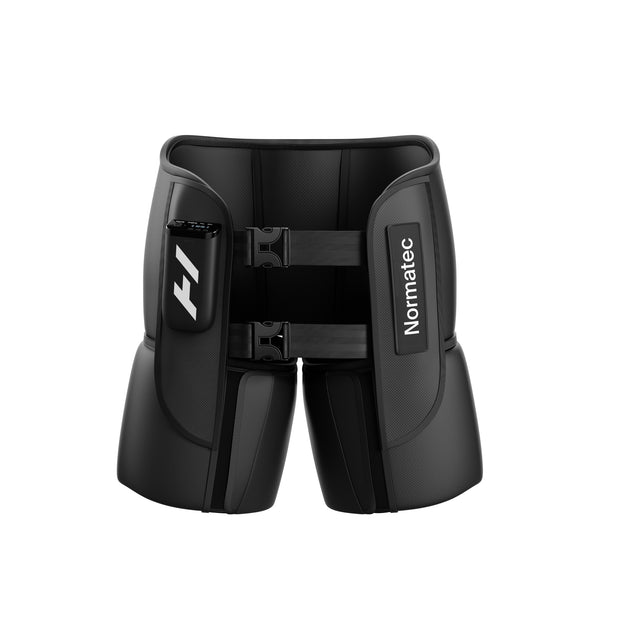 Front. Hyperice - Normatec Elite Hip - Black.