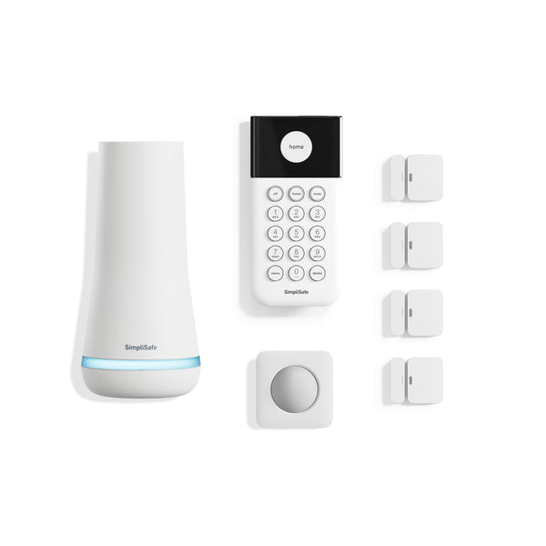 SimpliSafe - 7pc Indoor Security System - White