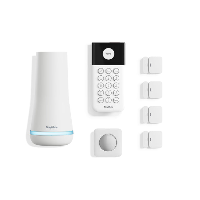 home - - . 1 i 2 - 3 - 4 - 5 I o - 7 --. 8 ... 9 .... - 0 T - SimpliSafe