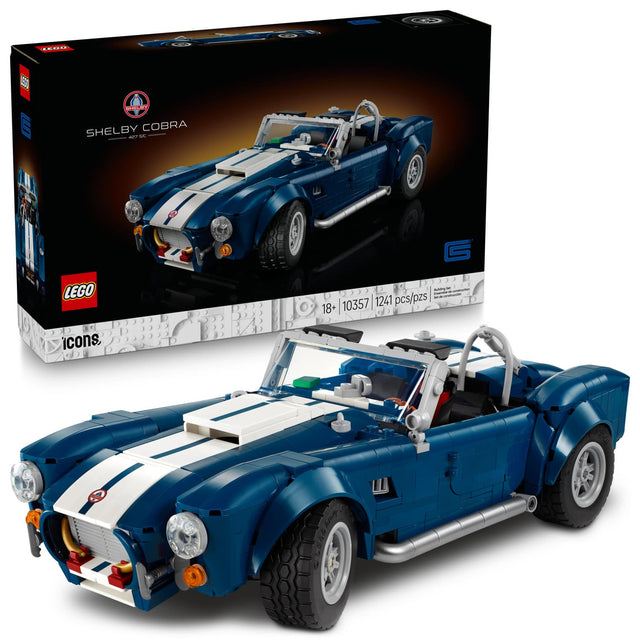 1 SA SHELBY COBRA - LEGO G - 10357 1241 pcs/pzs - 18+ icons DAA