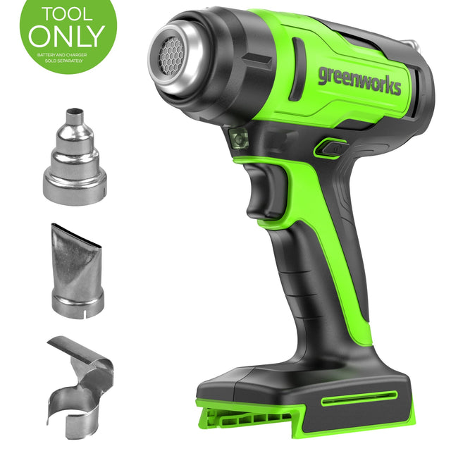 TOOL ONLY  
BATTERY AND CHARGER SOLD SEPARATELY  
greenworks
