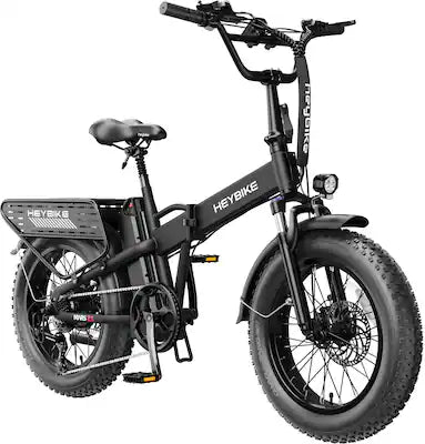 Heybike - Mars 2.5 Foldable E-bike w/ 45mi Max Operating Range & 28 mph Max Speed-UL Certified