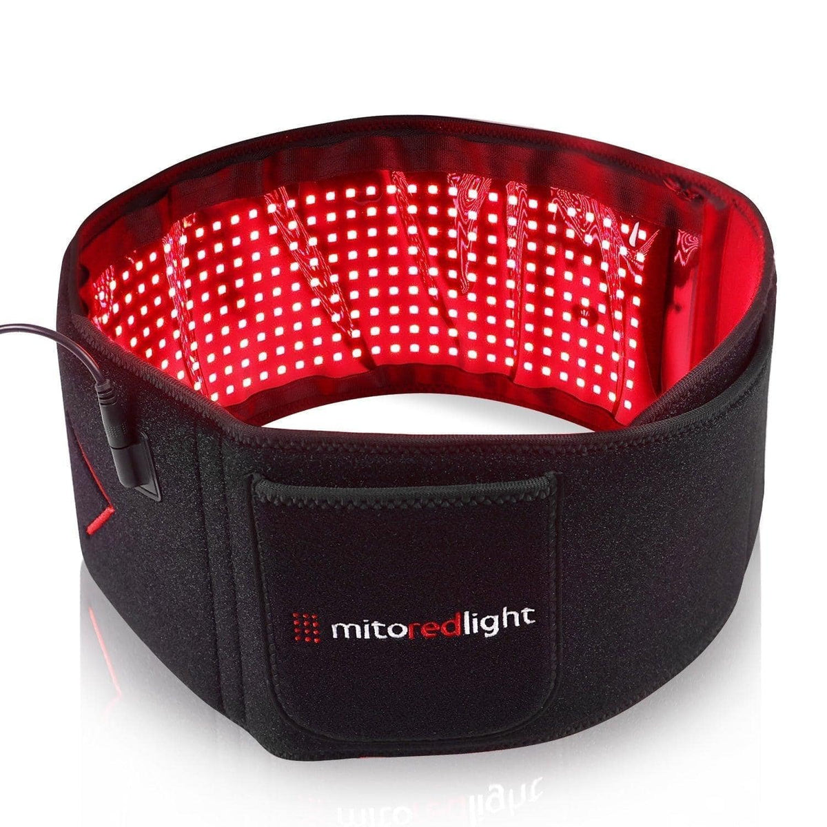 Mito Red Light, LLC - MitoQUAD™ Wavelength Belt | Hands Free Red Light Therapy