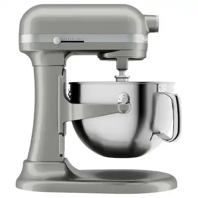 KitchenAid - 6 Quart Bowl-Lift Stand Mixer Silver