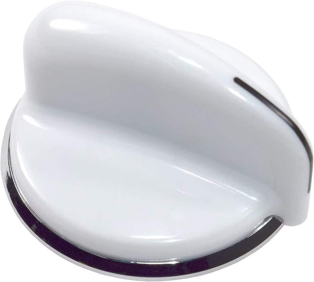 Front. HQRP - Washer-Dryer Control Knob Replacement for GE Hotpoint RCA WE01X20378.