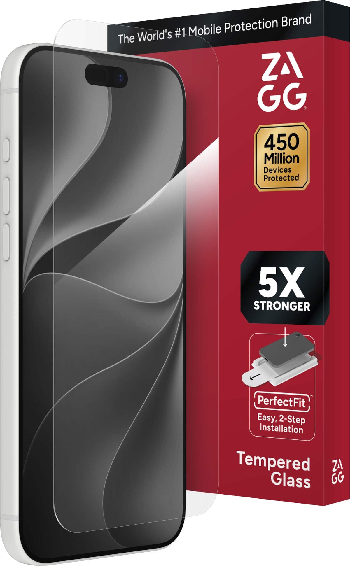 ZAGG - Glass Elite Screen Protector for Apple iPhone 18 Pro Max / iPhone 17 Pro Max - Clear