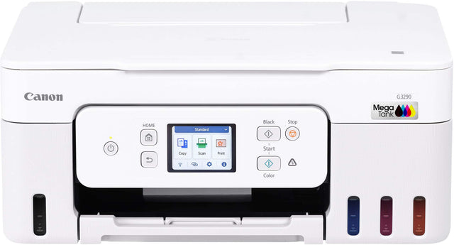 Canon HOME Standard Black Stop G G3290 Mega Tank Color Copy Scan Print I Start