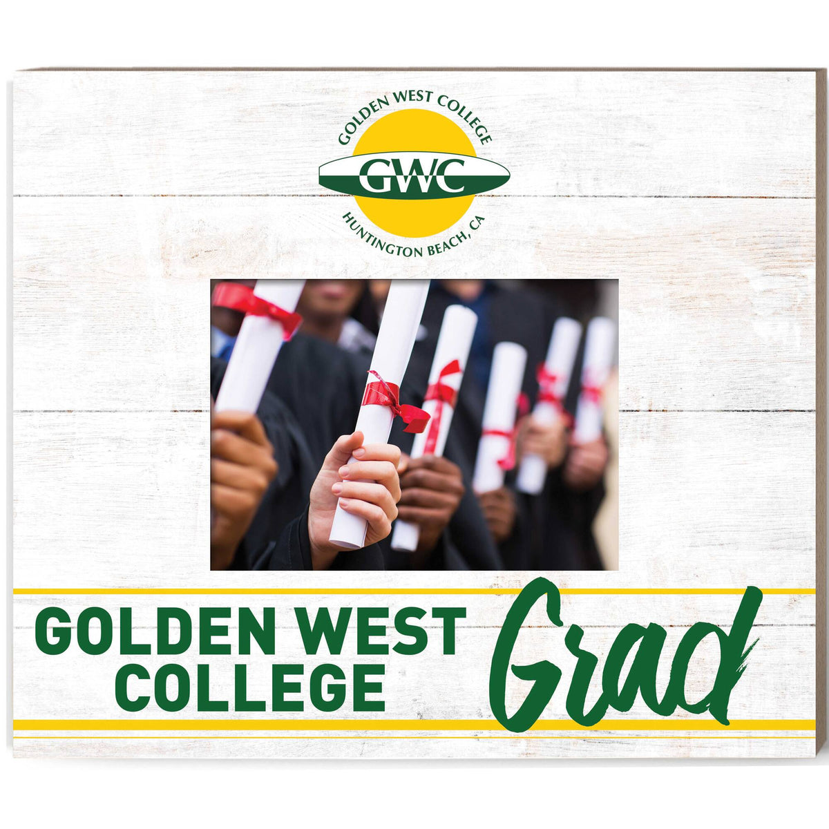 Jardine - Golden West College 11'' x 13'' Grad Picture Frame - White