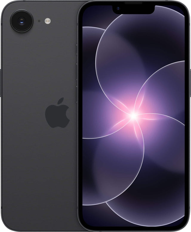 Front. Apple - iPhone 17e 512GB - Black.